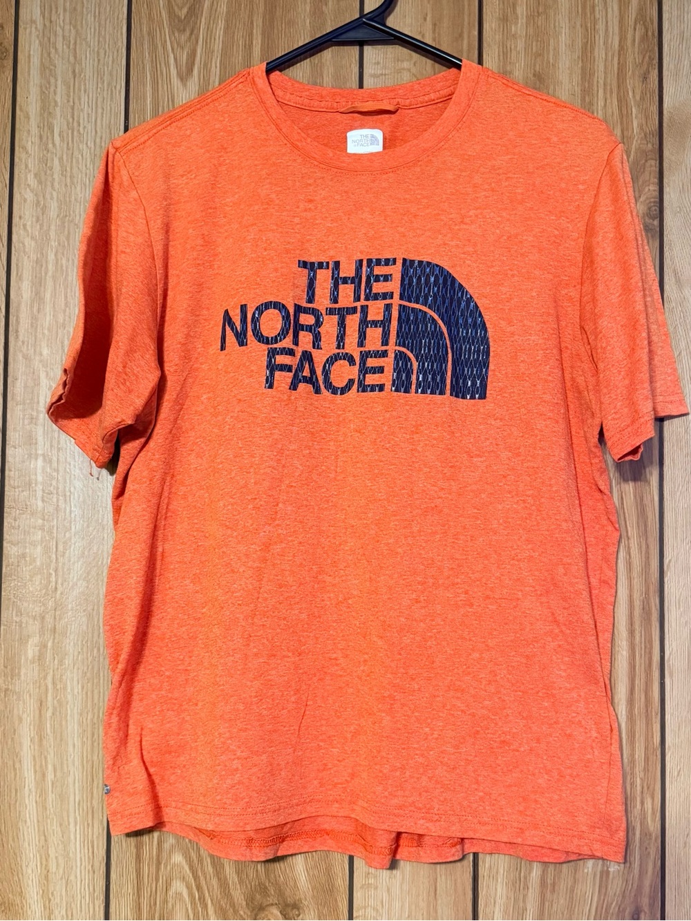 The North Face Orange Short Sleeve DryFit Shirt Men’s Size S